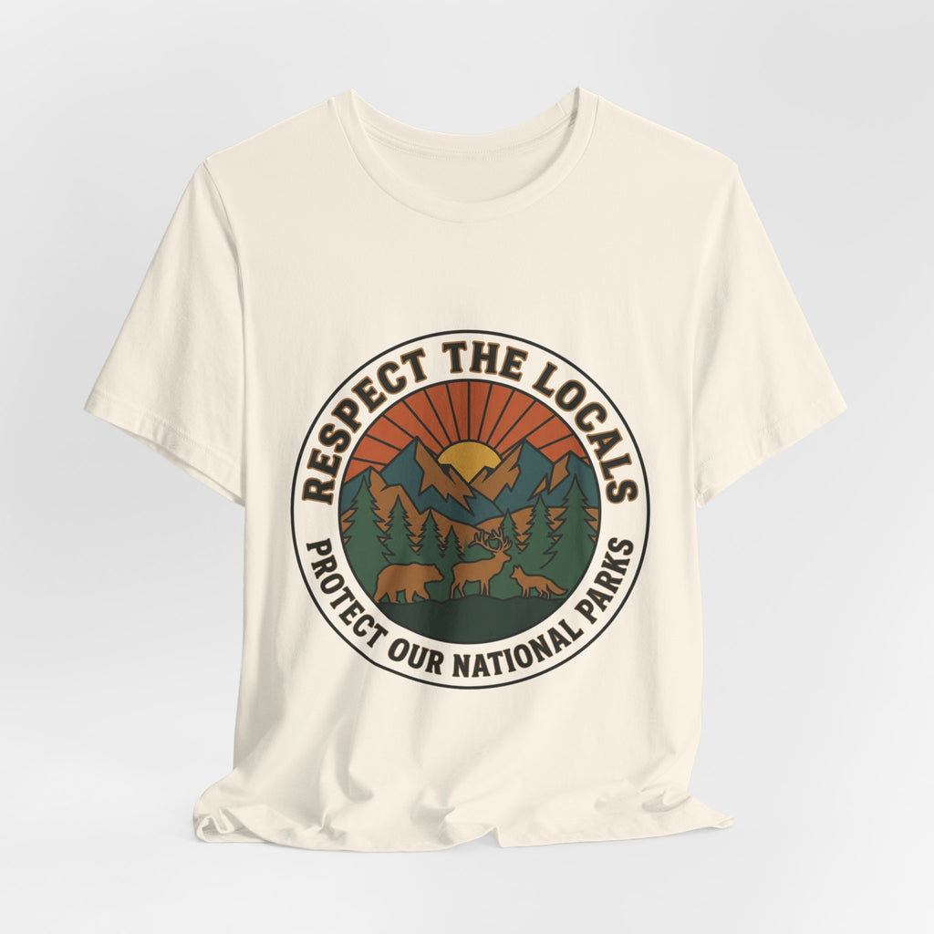 T-Shirt "Schützt unsere Nationalparks"