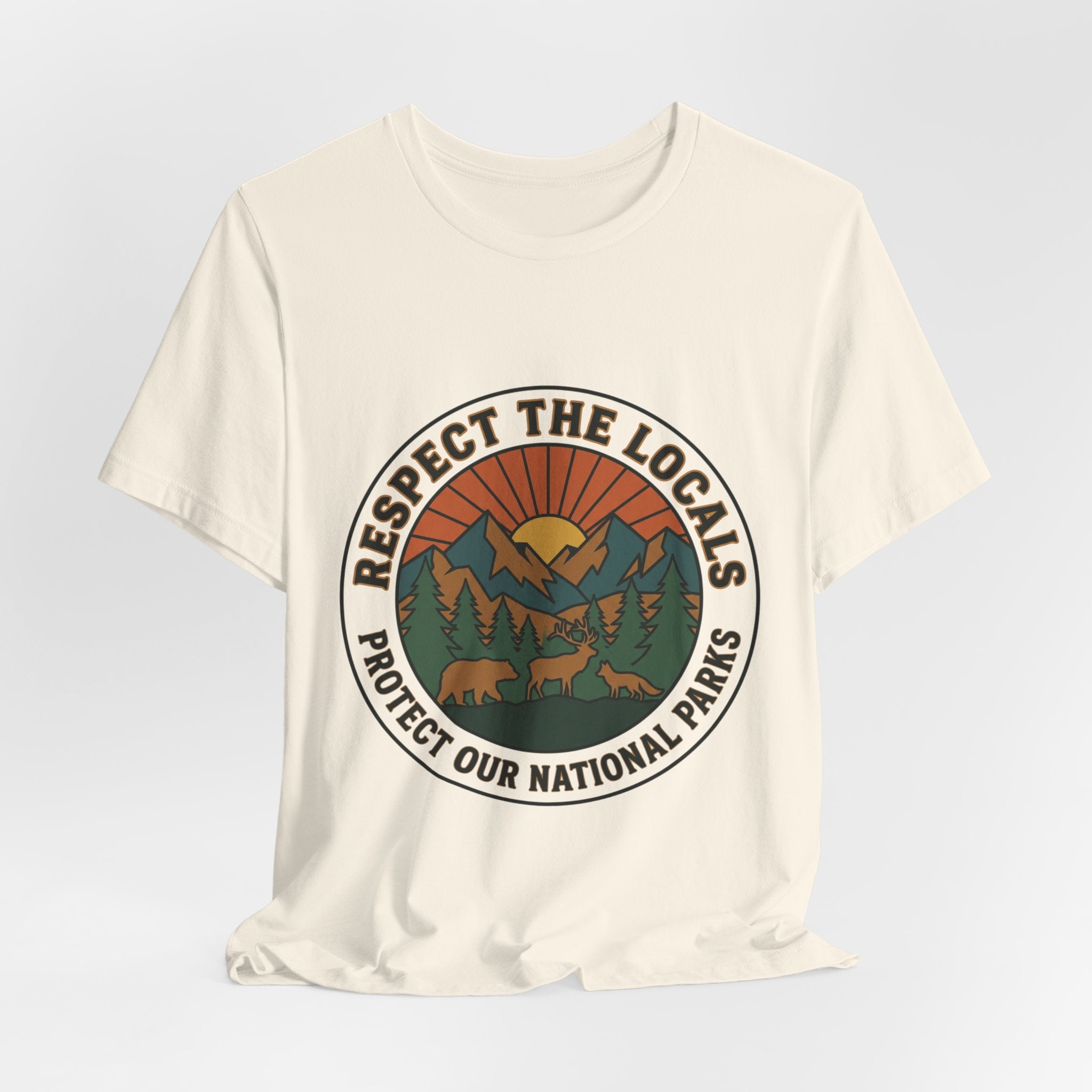 T-Shirt "Schützt unsere Nationalparks"