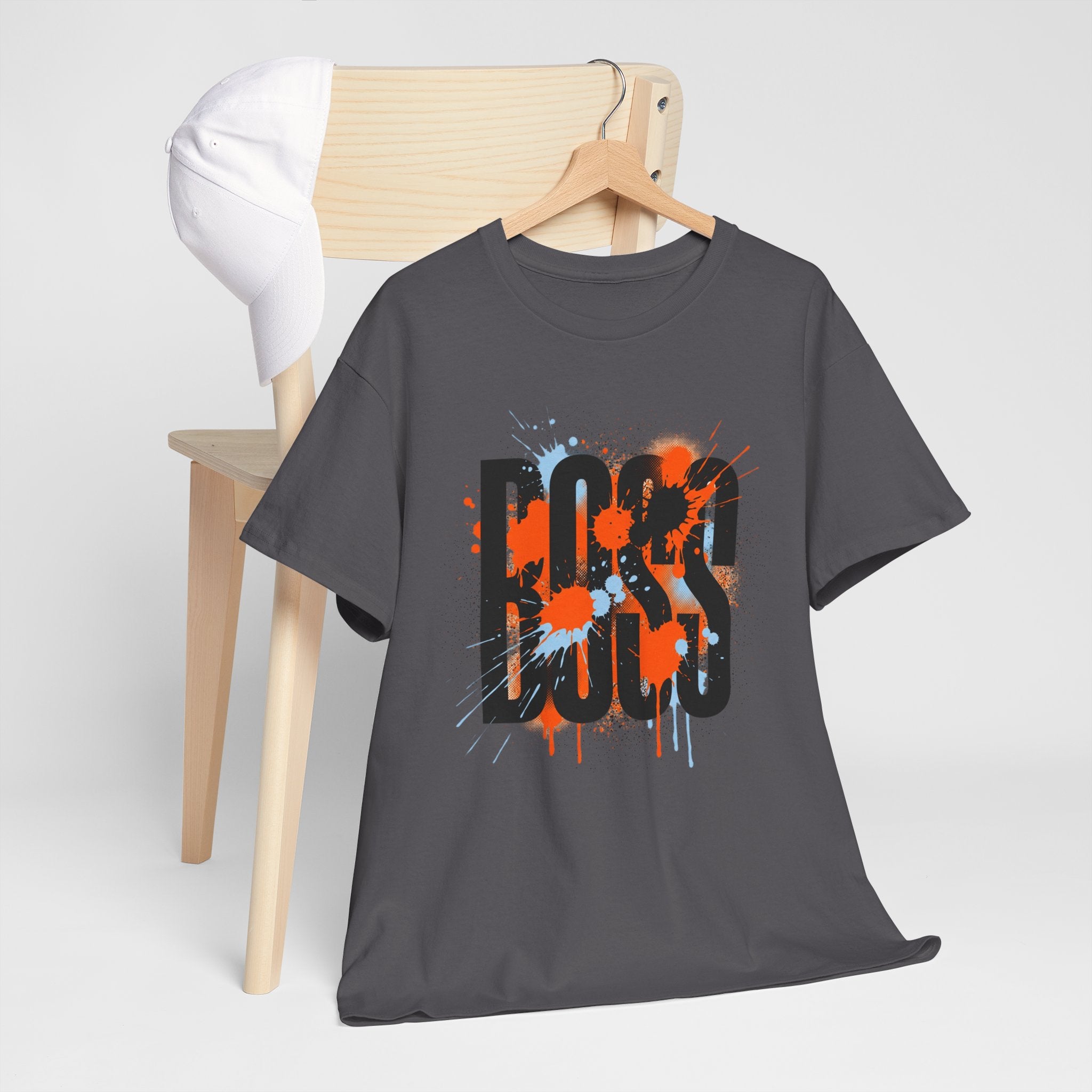 BOSS Graffiti Tee – Street Art Graphic T-Shirt