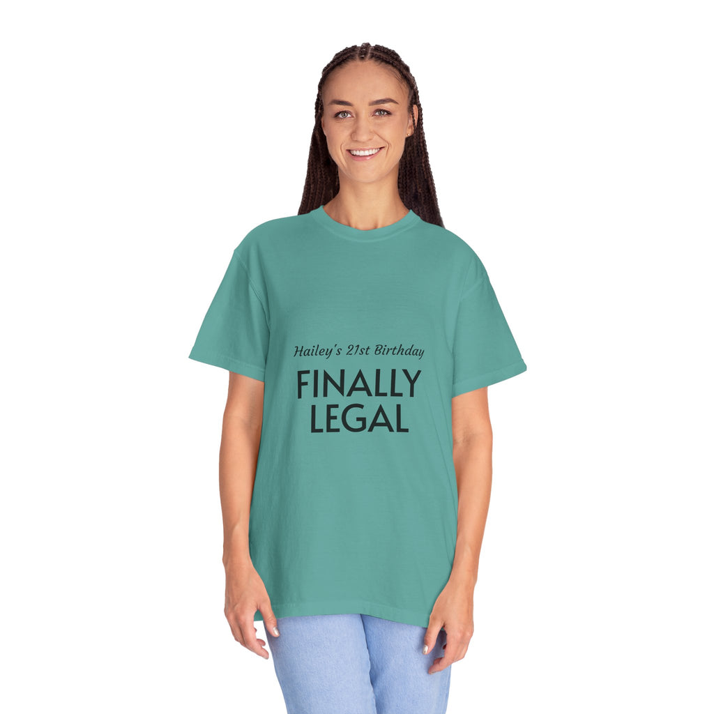 Finally Legal 21st Birthday T-Shirt