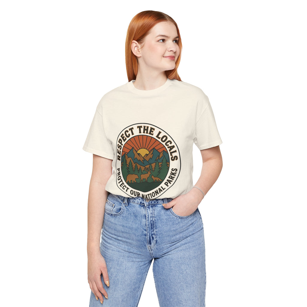 T-Shirt "Schützt unsere Nationalparks"