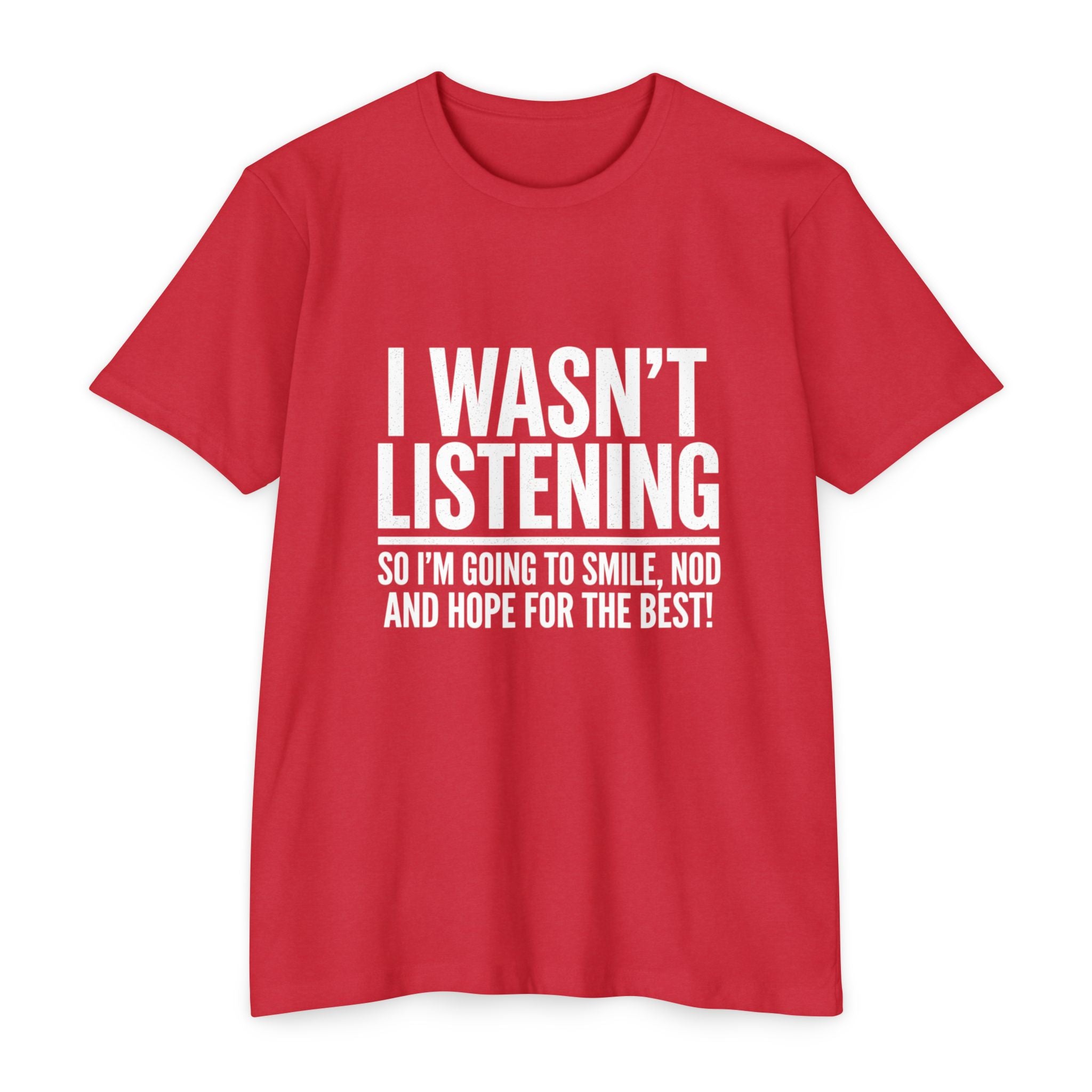 Graphic unisex soft cotton T‑Shirt — Funny Sarcastic Tee