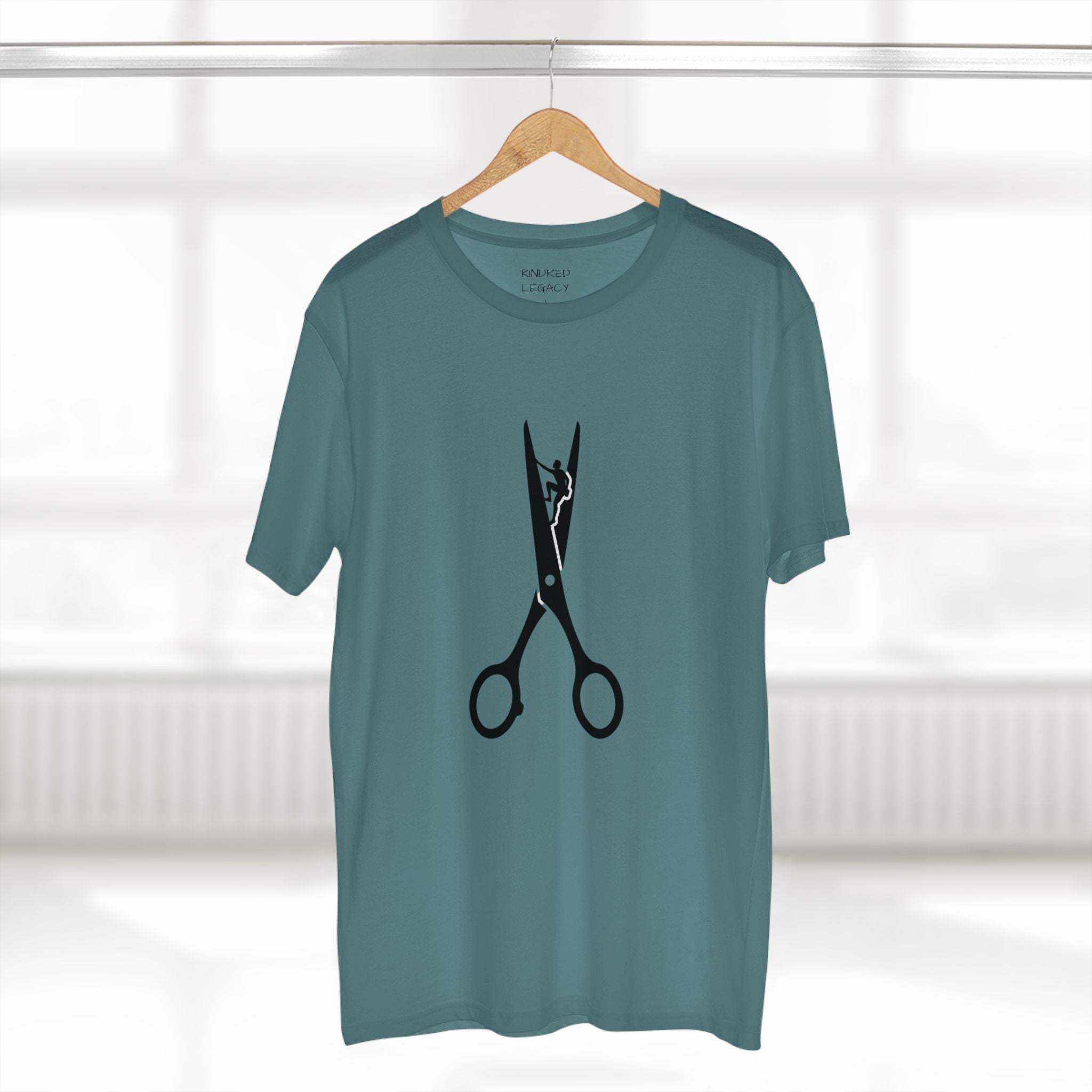 Scissors Graphic Tee — Barber & Stylist Haircut Shirt