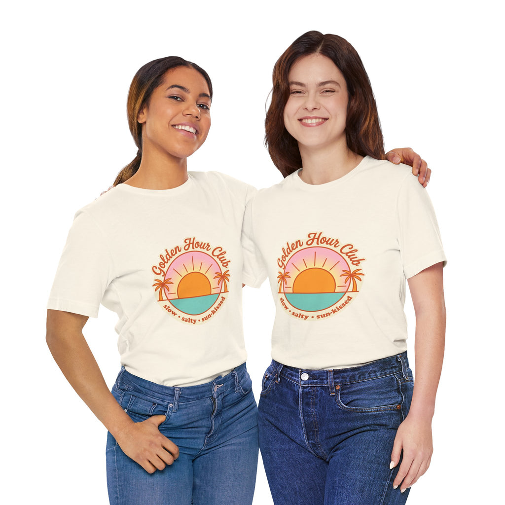 Golden Hour Club Tee | summer aesthetic, coastal vibes