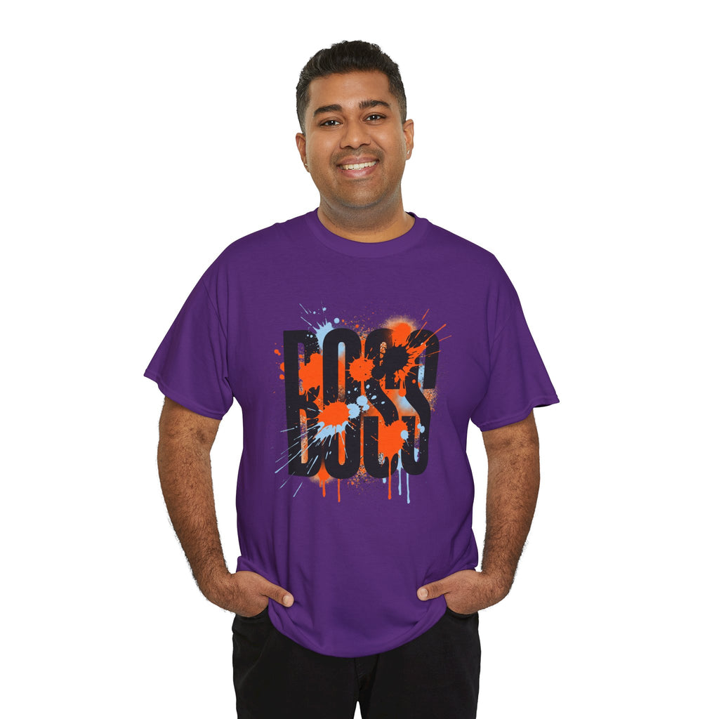 BOSS Graffiti Tee – Street Art Graphic T-Shirt