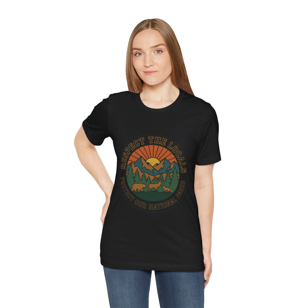 T-Shirt "Schützt unsere Nationalparks"