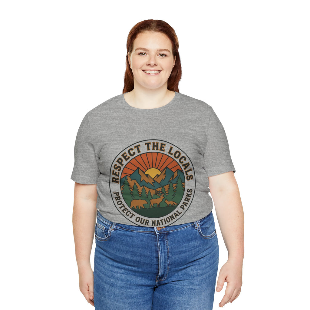 T-Shirt "Schützt unsere Nationalparks"