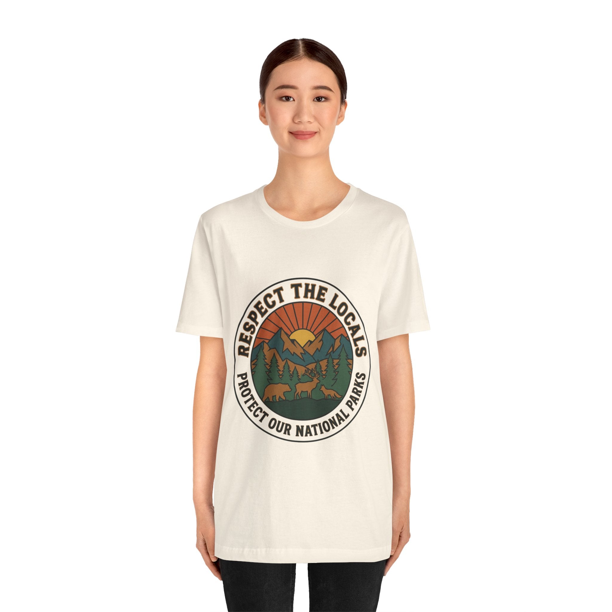 T-Shirt "Schützt unsere Nationalparks"