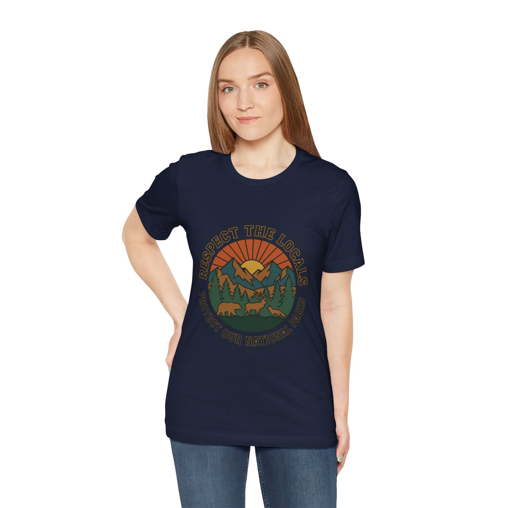 T-Shirt "Schützt unsere Nationalparks"