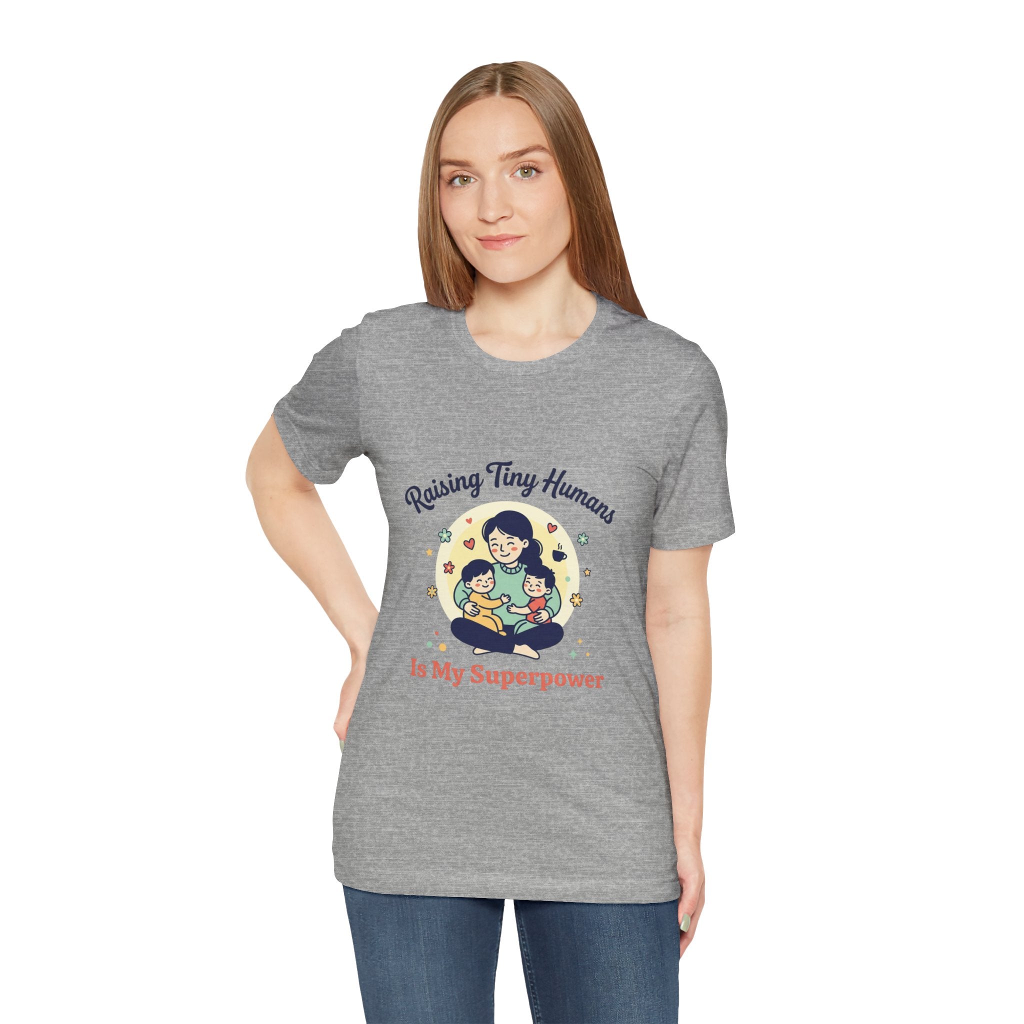 T-Shirt Kleine Menschen aufziehen | Muttertag, Mama-Leben, sentimental
