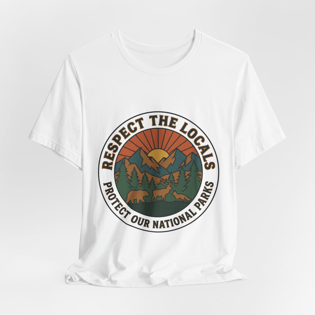 T-Shirt "Schützt unsere Nationalparks"