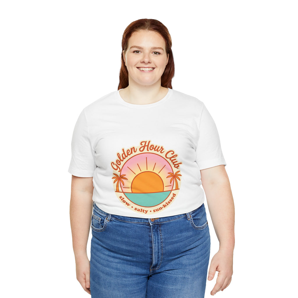 Golden Hour Club Tee | summer aesthetic, coastal vibes