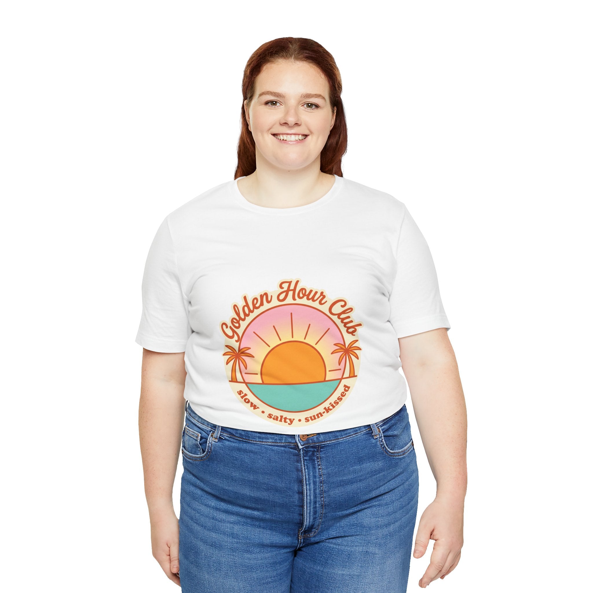 Golden Hour Club Tee | summer aesthetic, coastal vibes