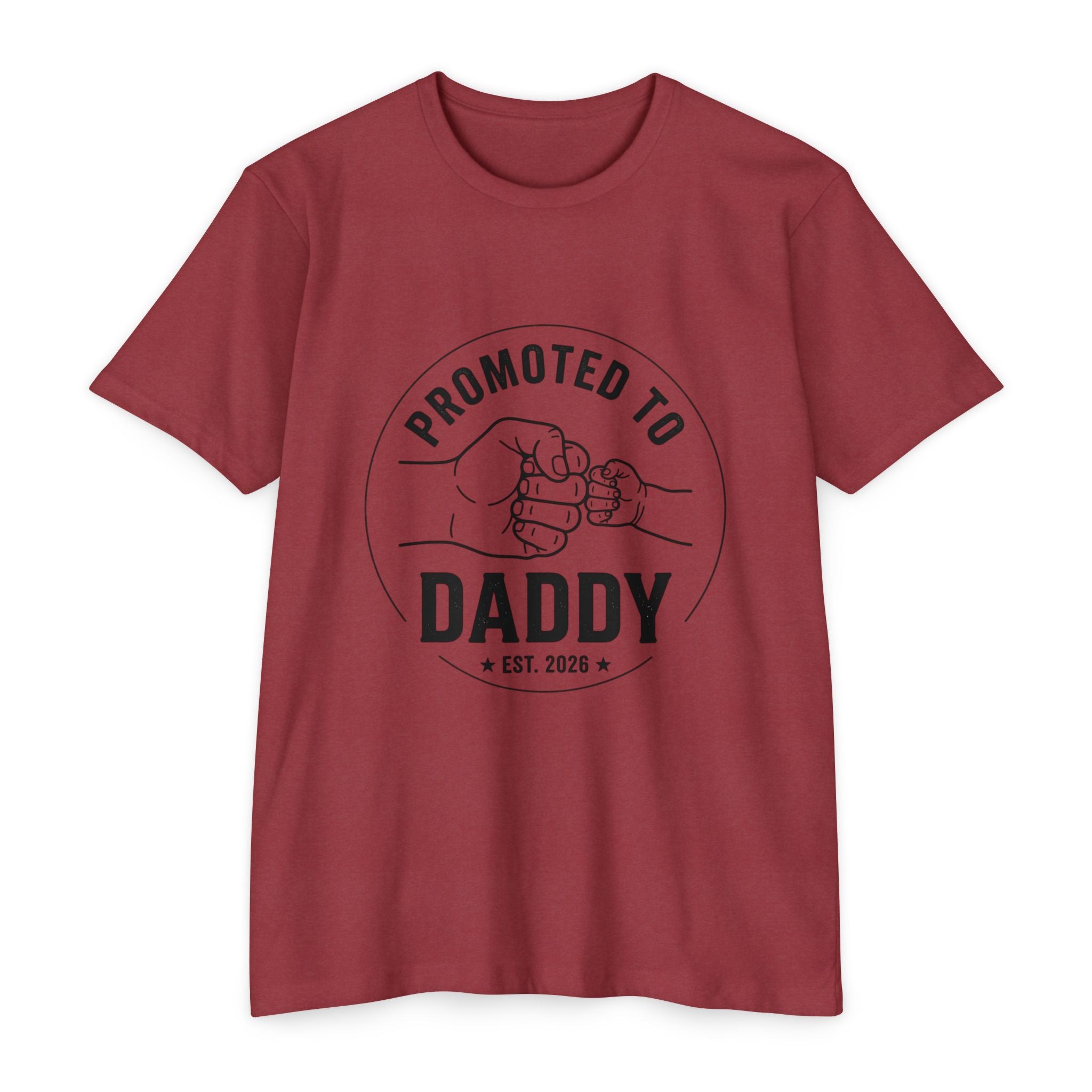 Zum Papa befördert T-Shirt