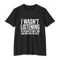 Graphic unisex soft cotton T‑Shirt — Funny Sarcastic Tee