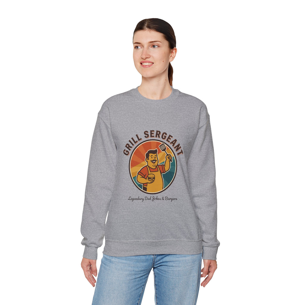Grill Sergeant Sweatshirt | Father’s Day, Retro Outdoorsy Dad