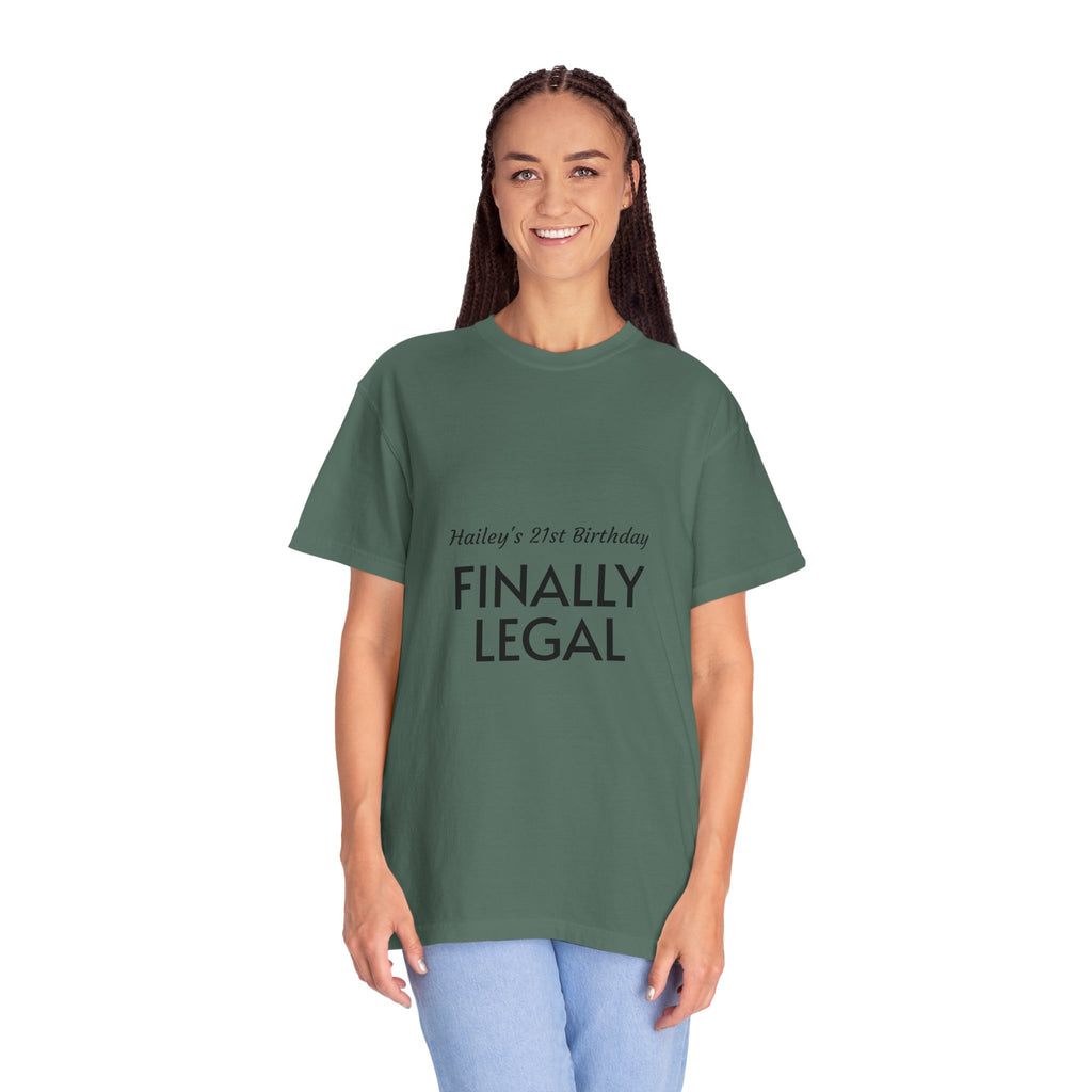 Finally Legal 21st Birthday T-Shirt