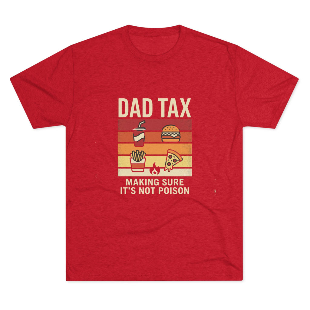 Papa-Steuer T-Shirt – Lustiges Retro-Food-Design