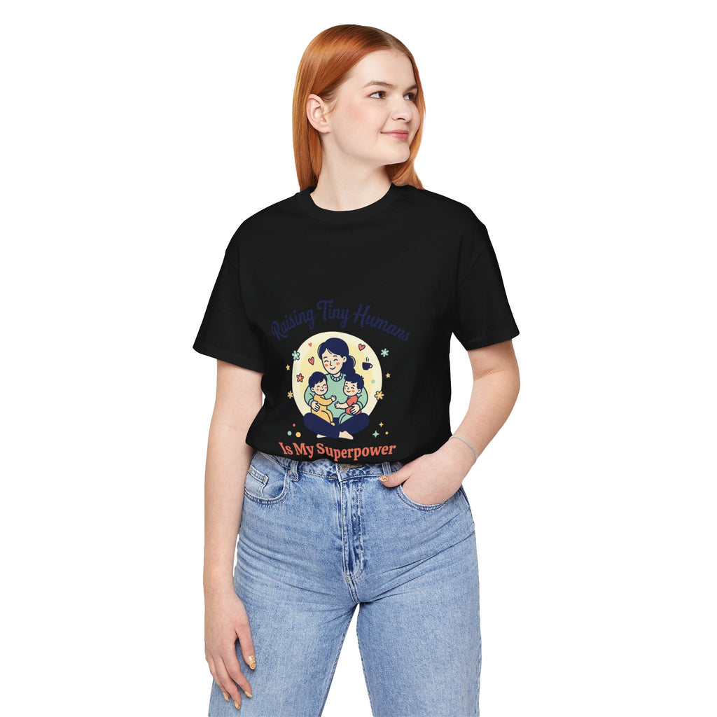 T-Shirt Kleine Menschen aufziehen | Muttertag, Mama-Leben, sentimental