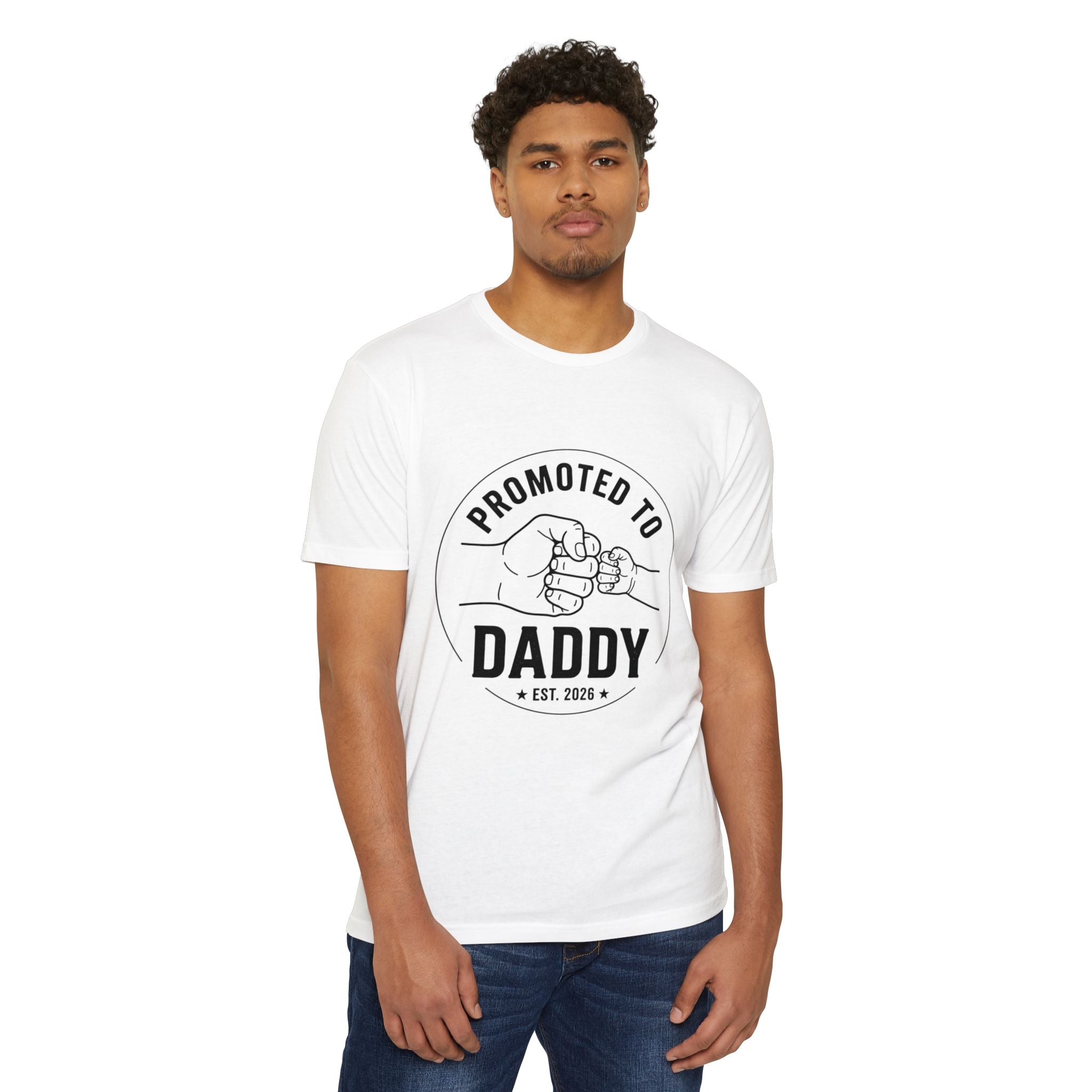 Zum Papa befördert T-Shirt