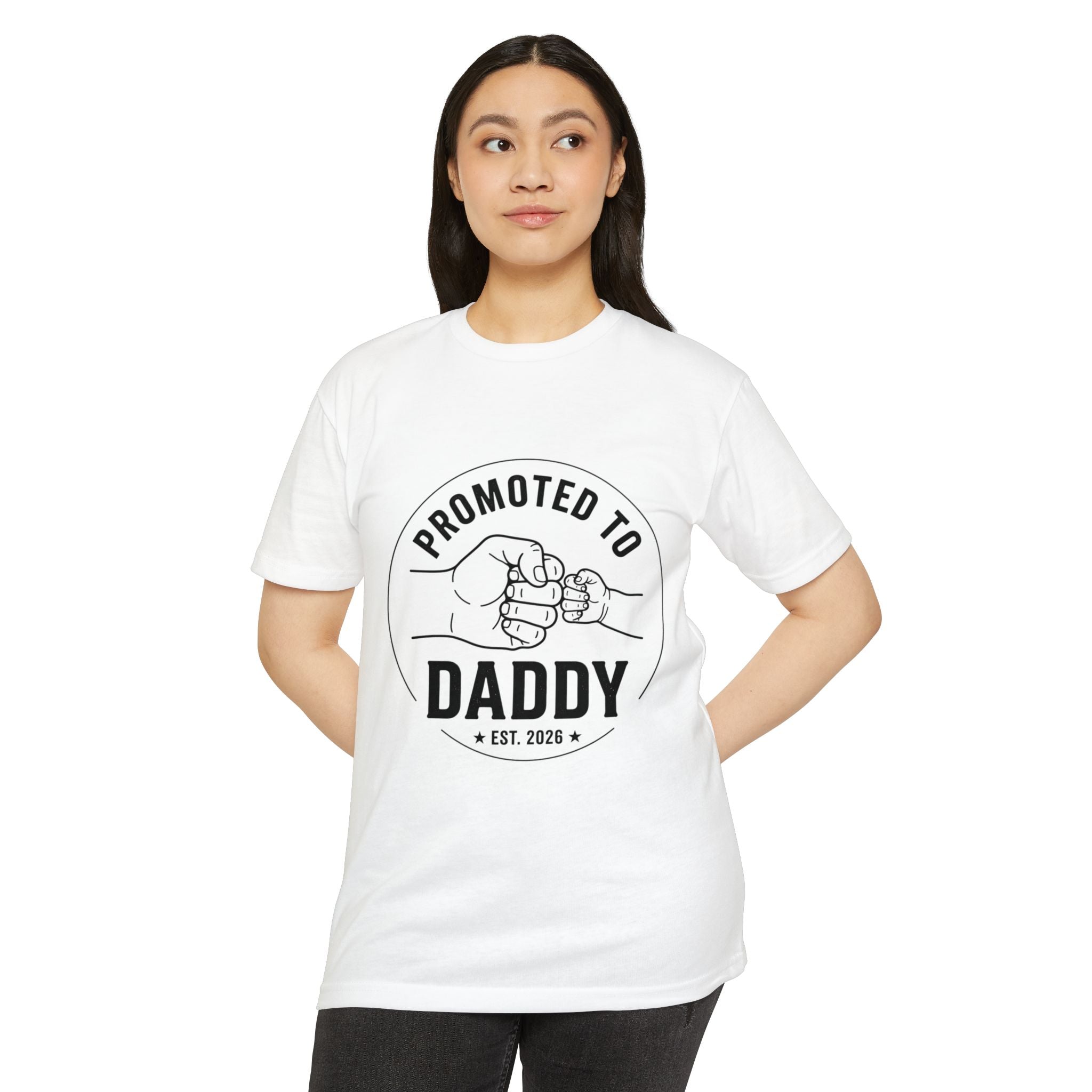 Zum Papa befördert T-Shirt