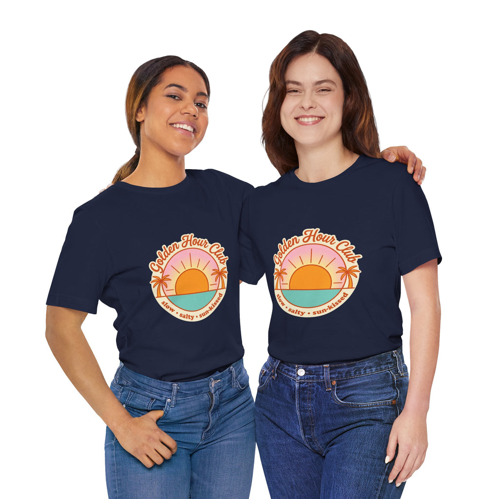 Golden Hour Club Tee | summer aesthetic, coastal vibes