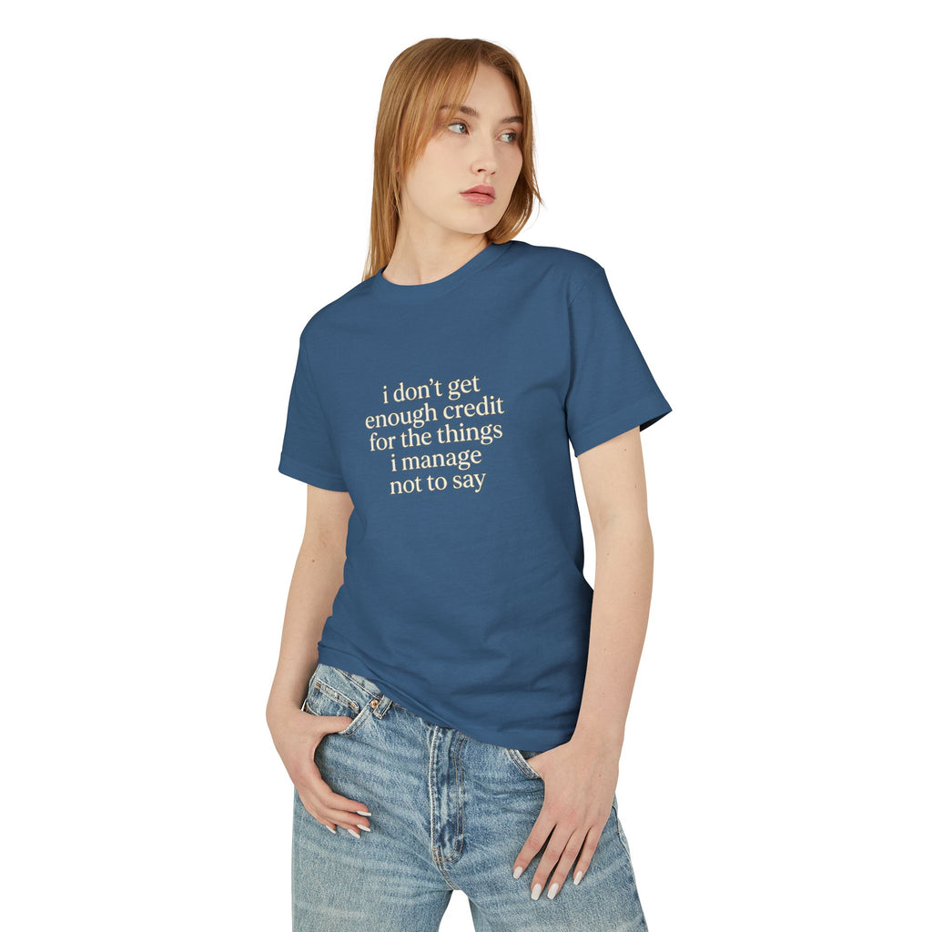 Garment-Dyed Heavyweight Cotton Graphic T‑Shirt
