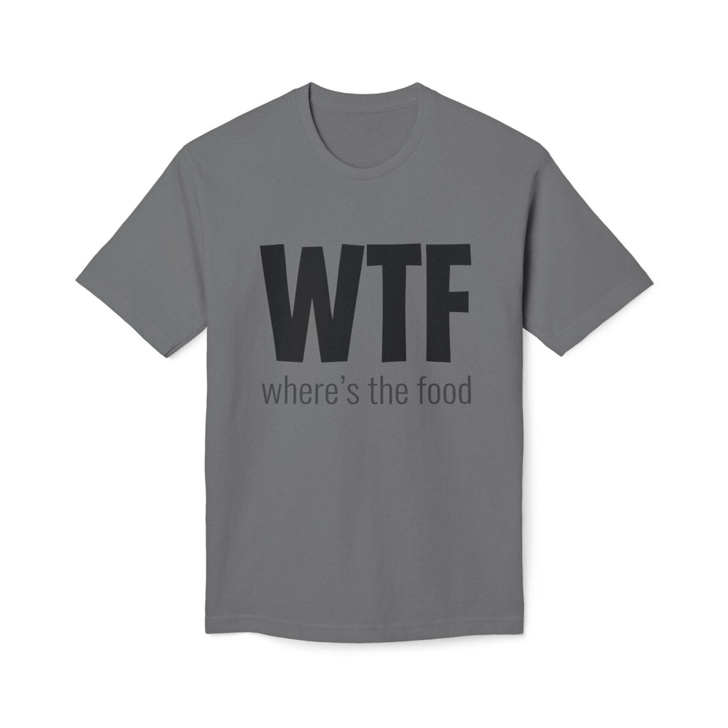 WTF "Where's the Food" Graphic T-Shirt — Funny Foodie Tee