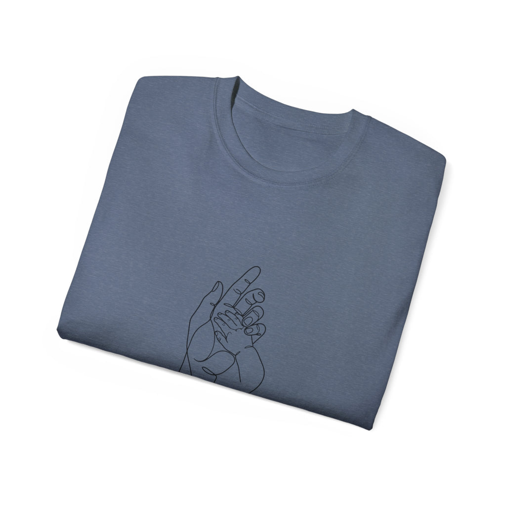 Matching Hands Relaxed Unisex Baumwoll-T-Shirt