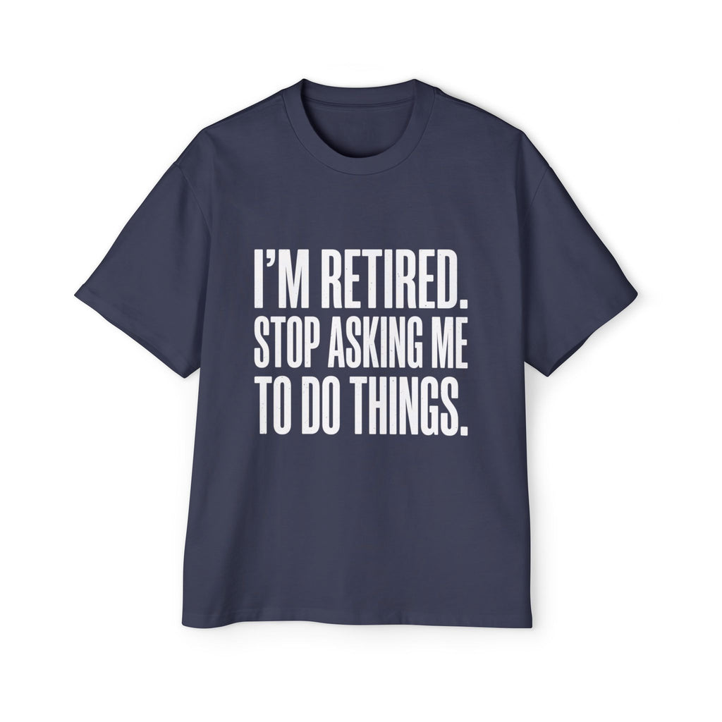 Ausgemustertes Oversized Baumwoll-T-Shirt