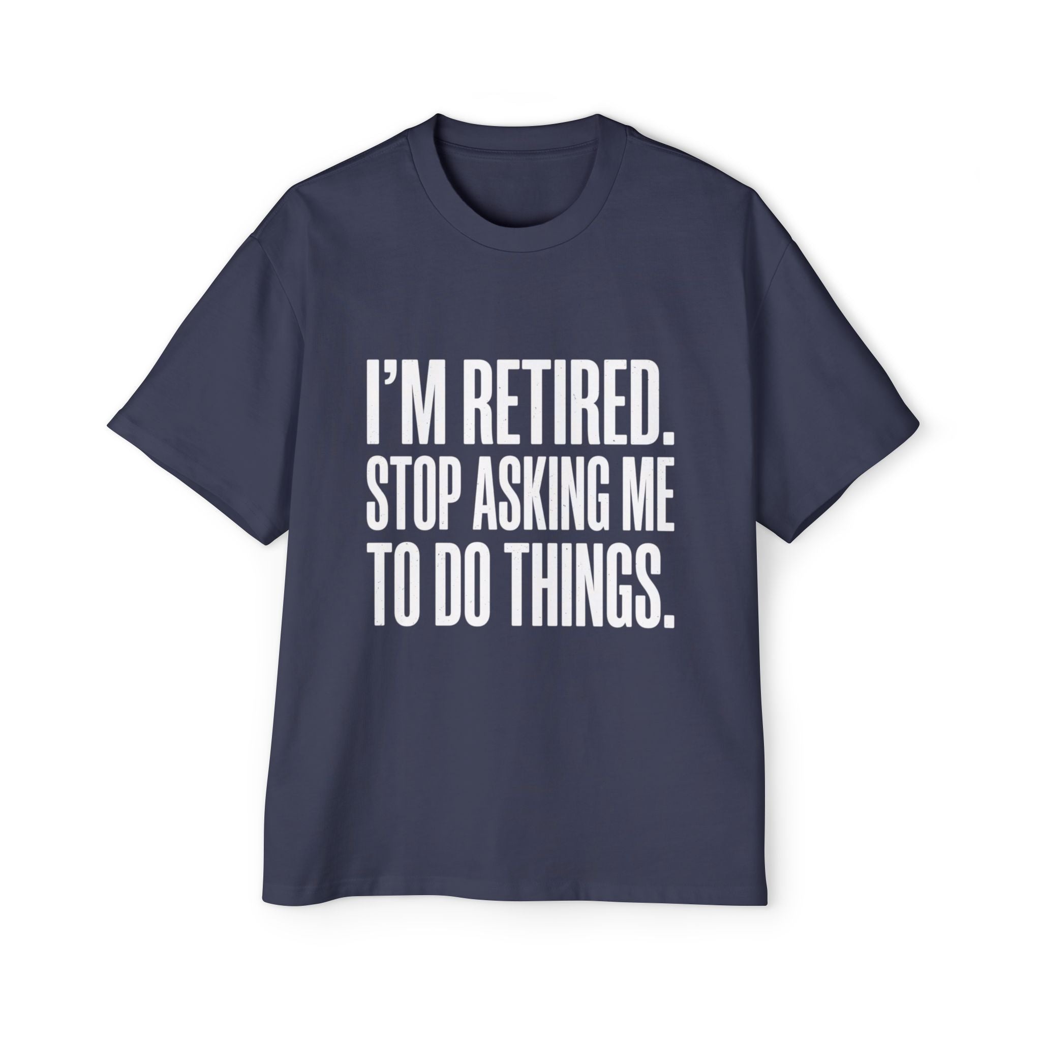 Ausgemustertes Oversized Baumwoll-T-Shirt