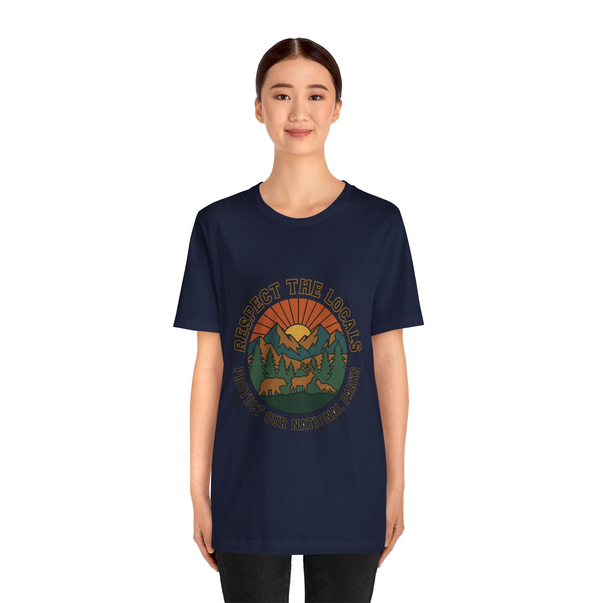 T-Shirt "Schützt unsere Nationalparks"