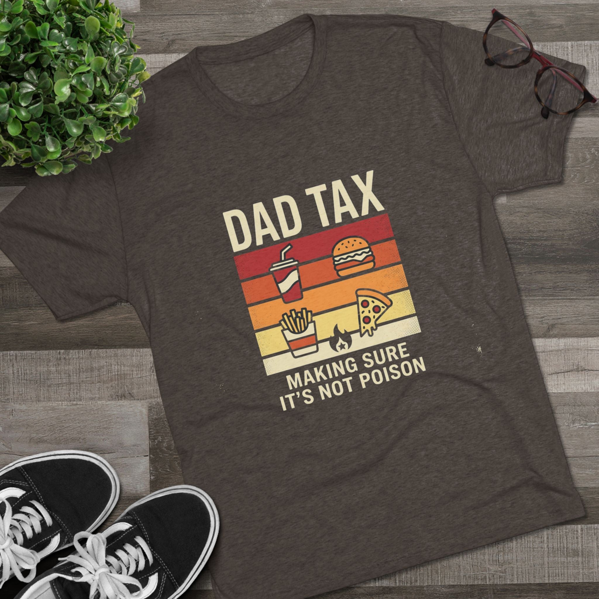 Papa-Steuer T-Shirt – Lustiges Retro-Food-Design