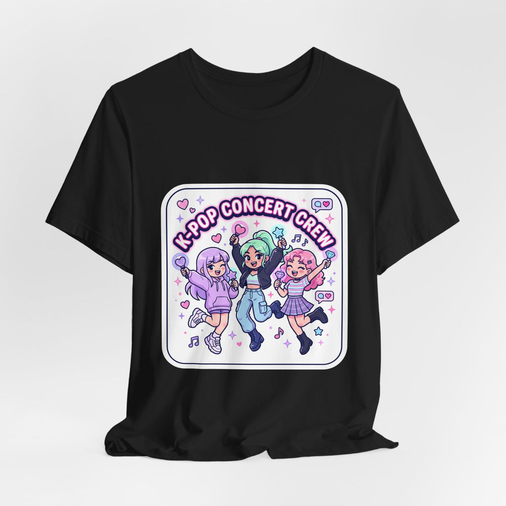 K-Pop Konzert Crew T-Shirt | K-Pop Fan, Lightstick, Bias