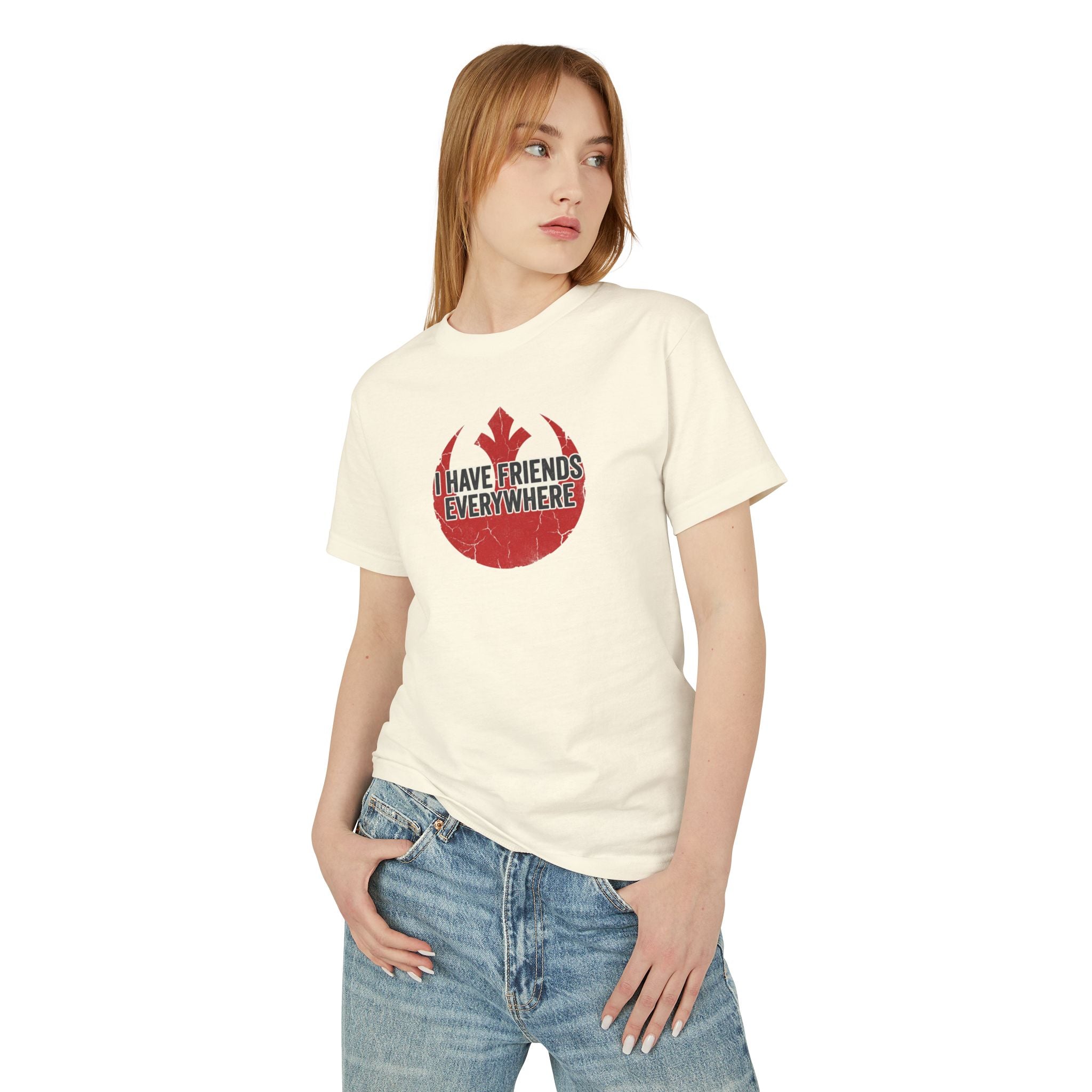 I Have Friends Everywhere Graphic Tee — Vintage Rebel Alliance Star Wars Shirt