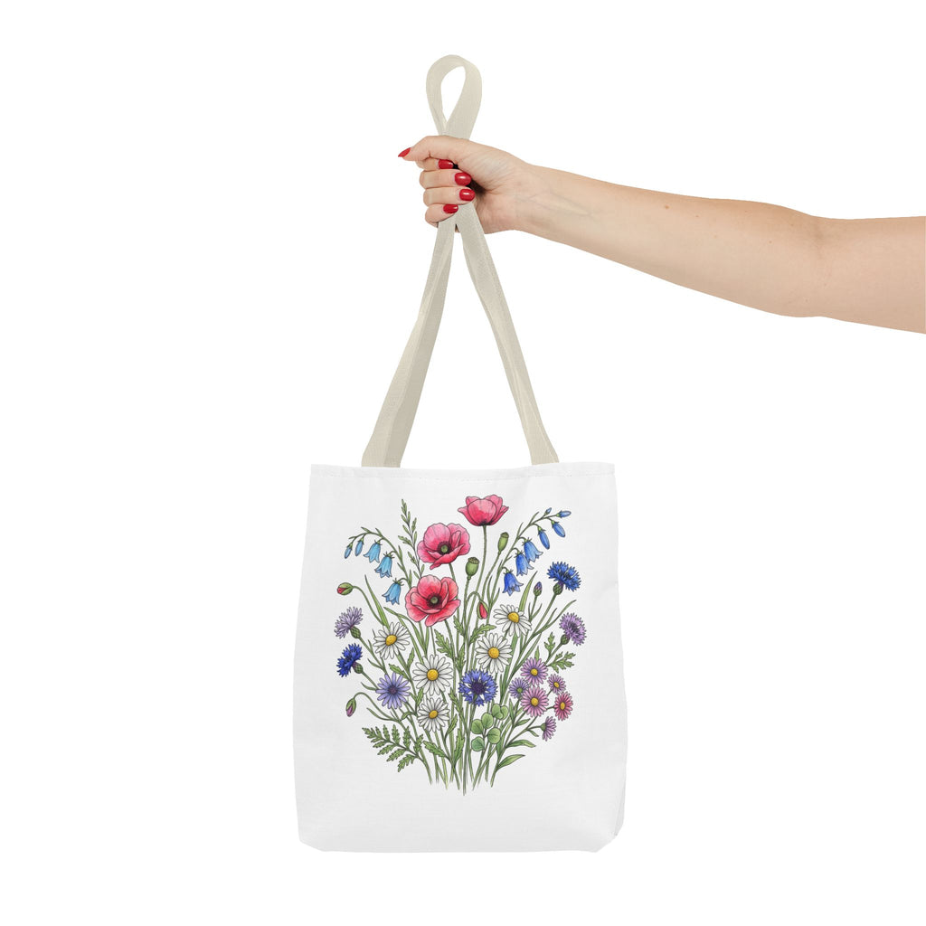 Floral Wildflower tote bag