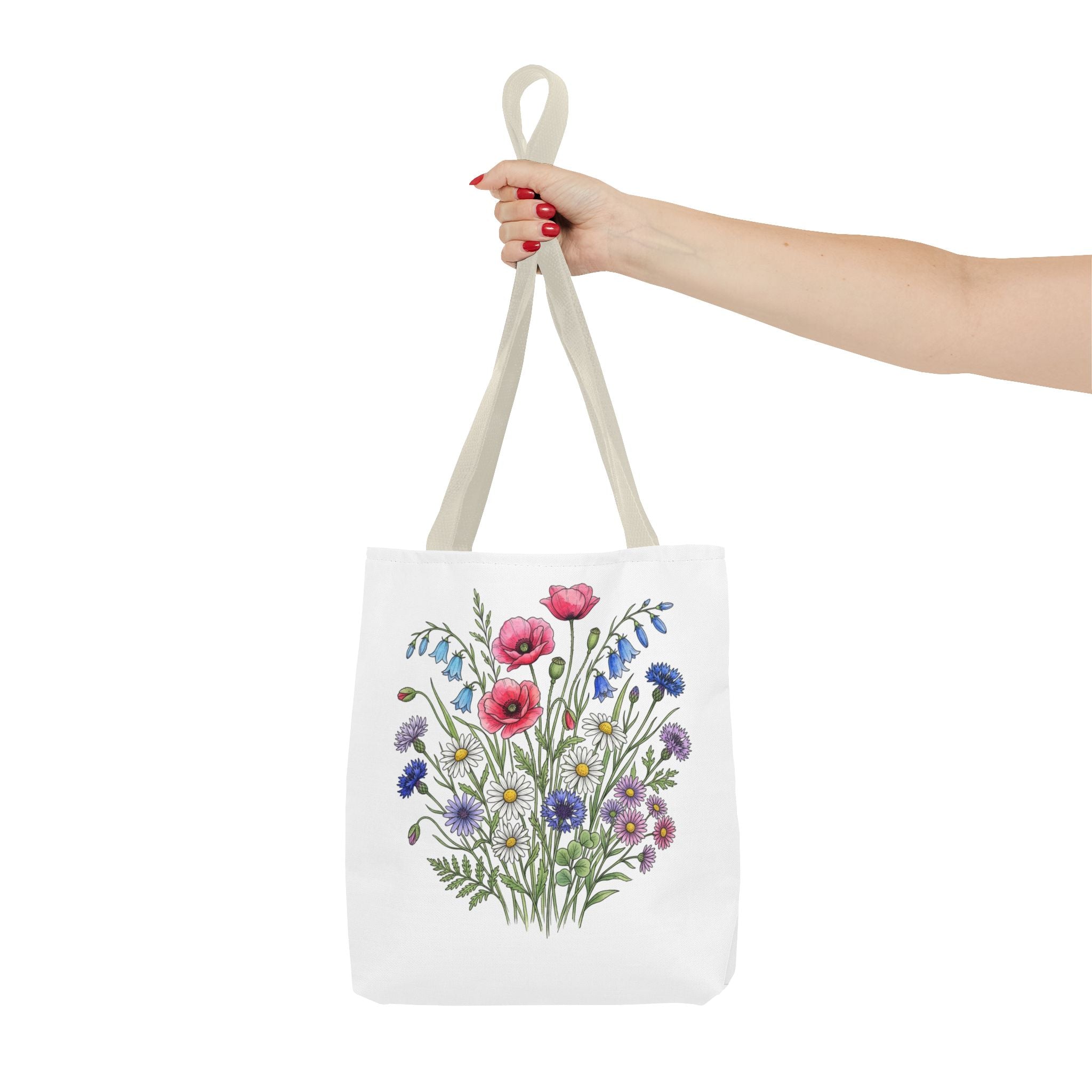 Floral Wildflower tote bag
