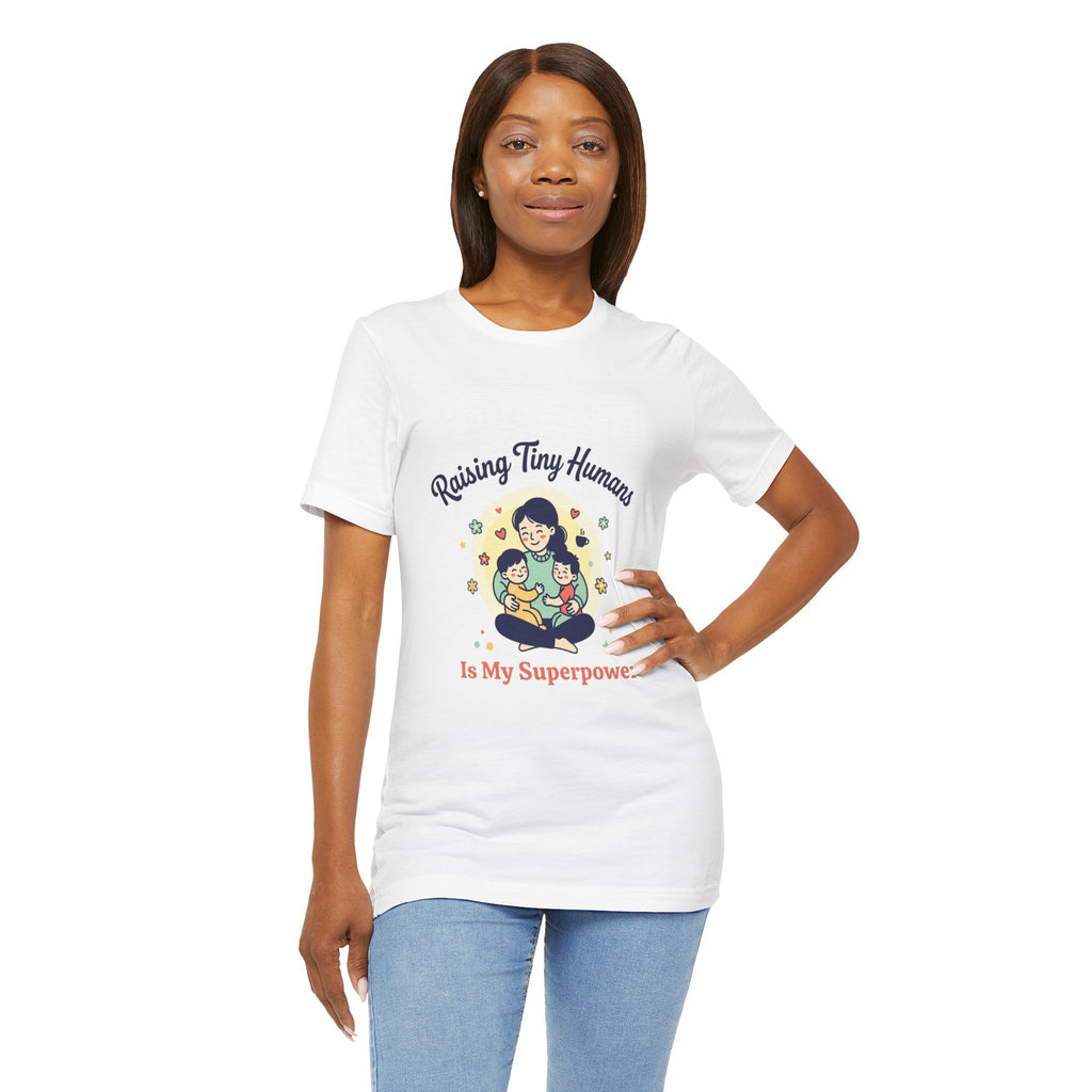 T-Shirt Kleine Menschen aufziehen | Muttertag, Mama-Leben, sentimental