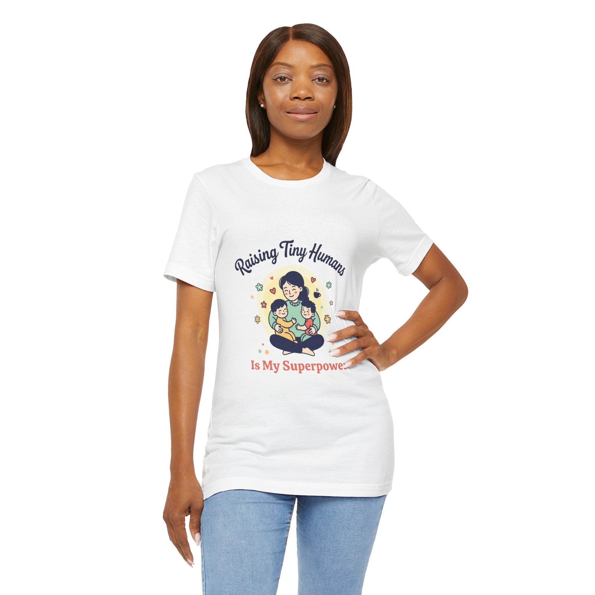 T-Shirt Kleine Menschen aufziehen | Muttertag, Mama-Leben, sentimental
