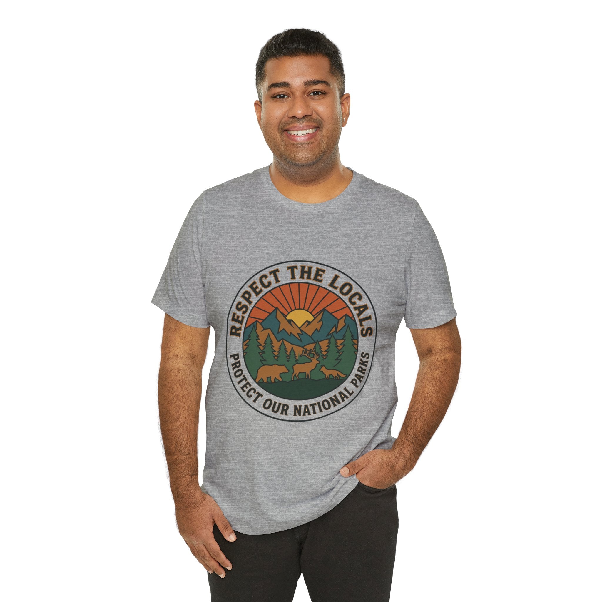 T-Shirt "Schützt unsere Nationalparks"
