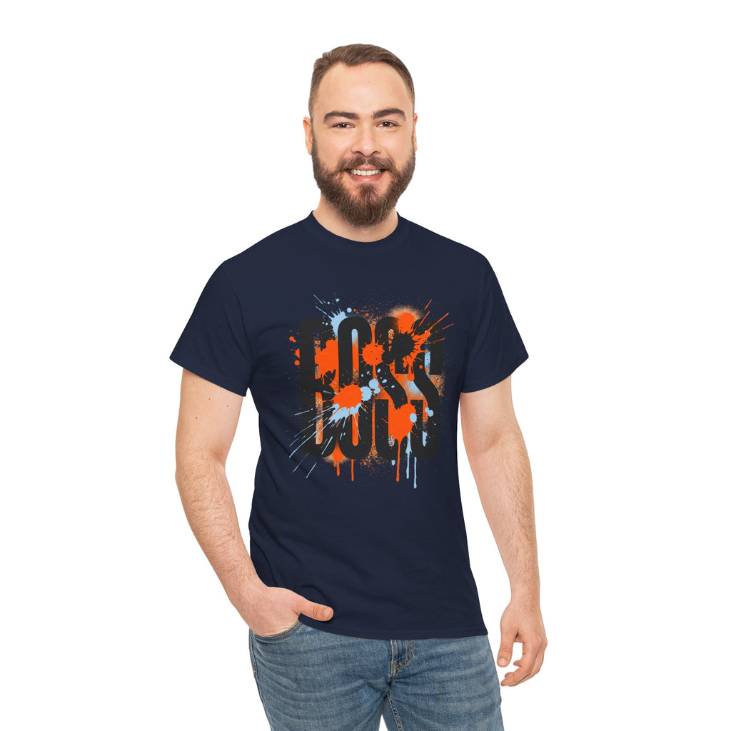 BOSS Graffiti Tee – Street Art Graphic T-Shirt