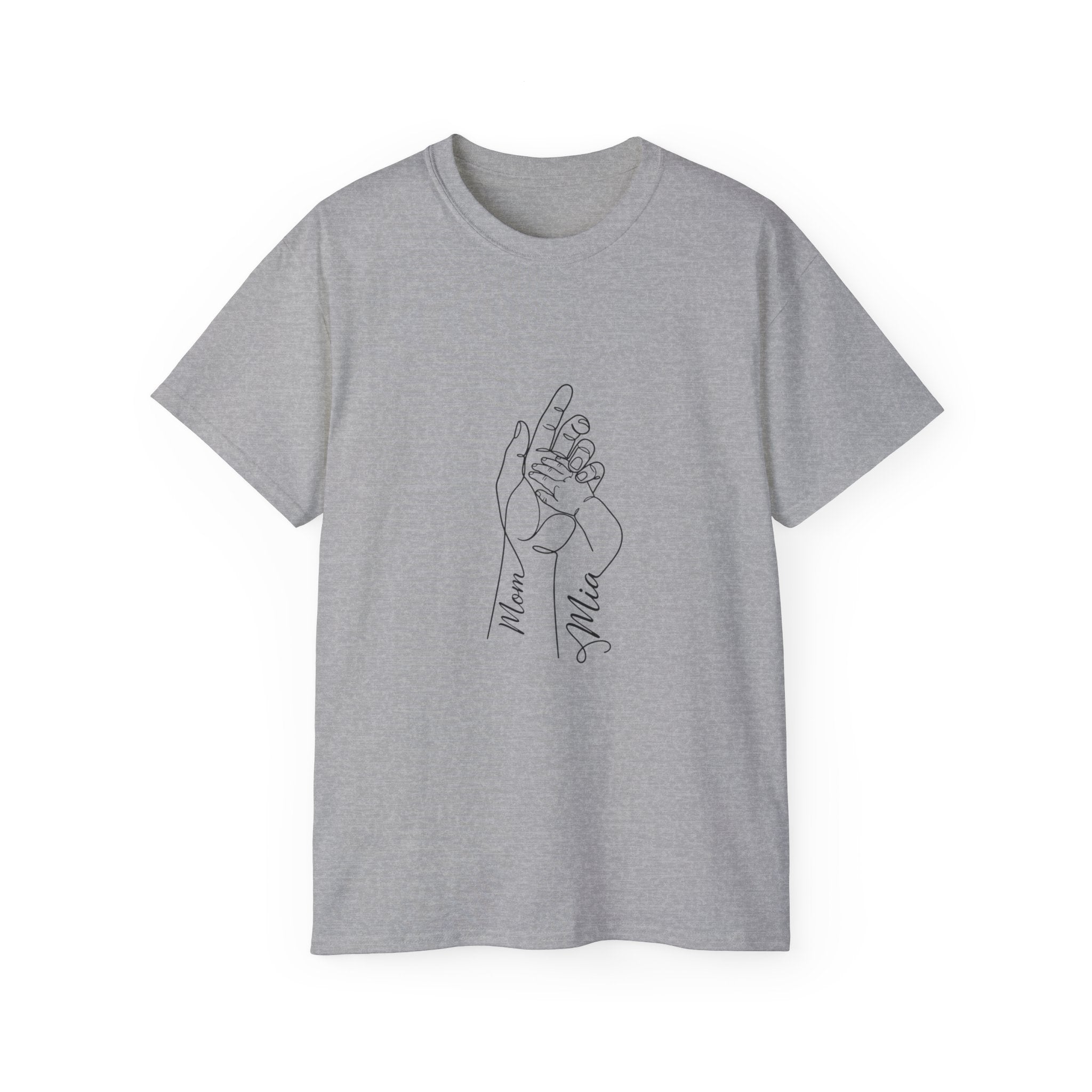 Matching Hands Relaxed Unisex Baumwoll-T-Shirt