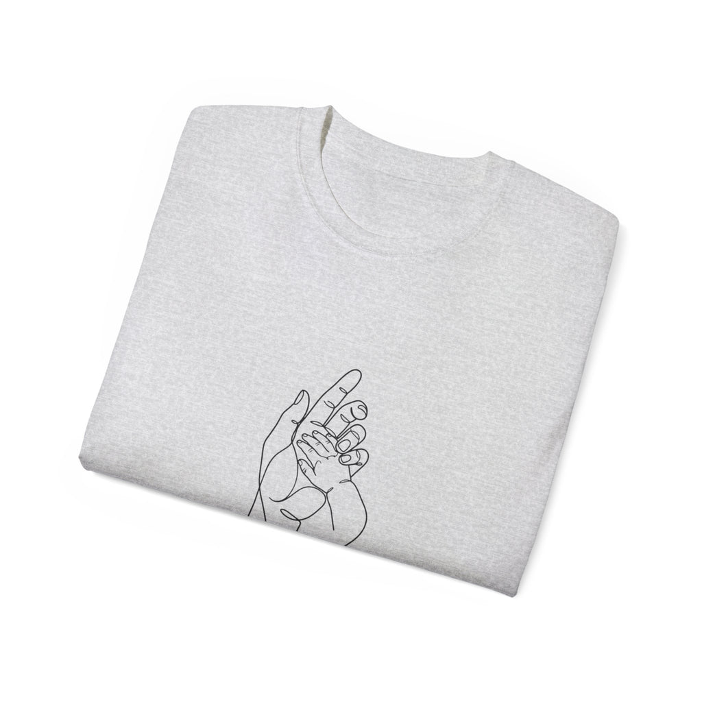 Matching Hands Relaxed Unisex Baumwoll-T-Shirt