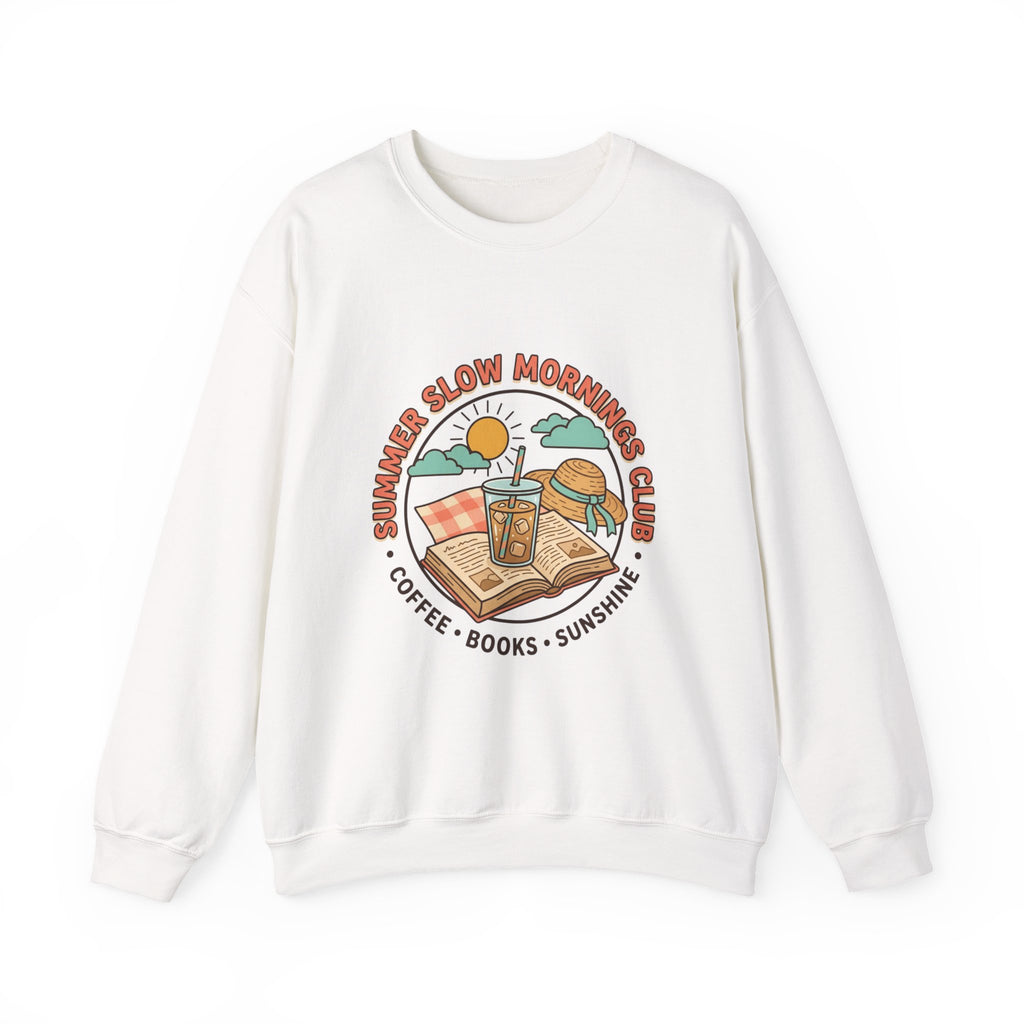 Crewneck-Sweatshirt „Lange Sommermorgen“.
