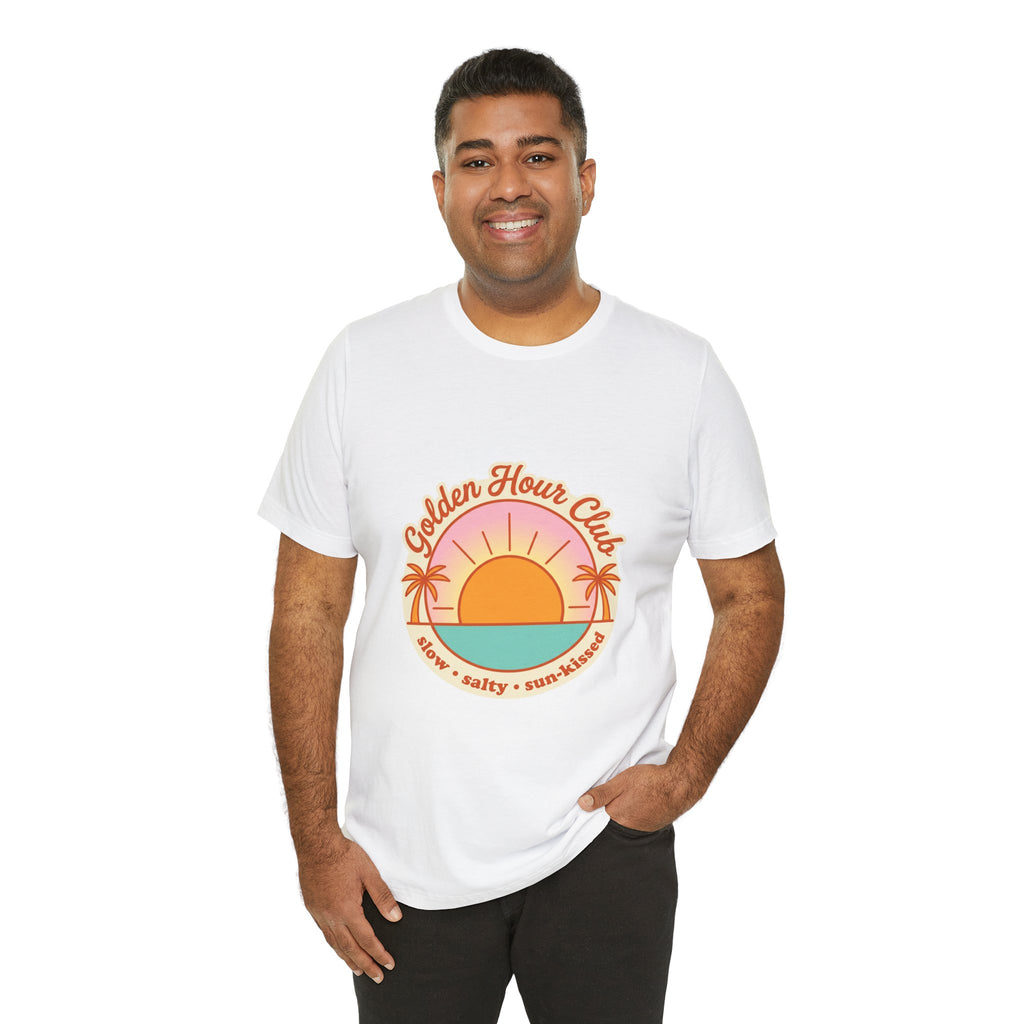 Golden Hour Club Tee | summer aesthetic, coastal vibes