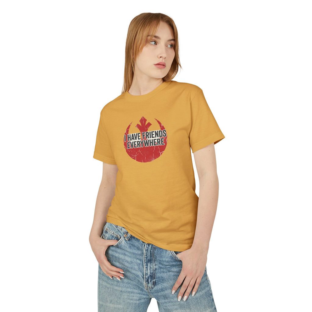 I Have Friends Everywhere Graphic Tee — Vintage Rebel Alliance Star Wars Shirt