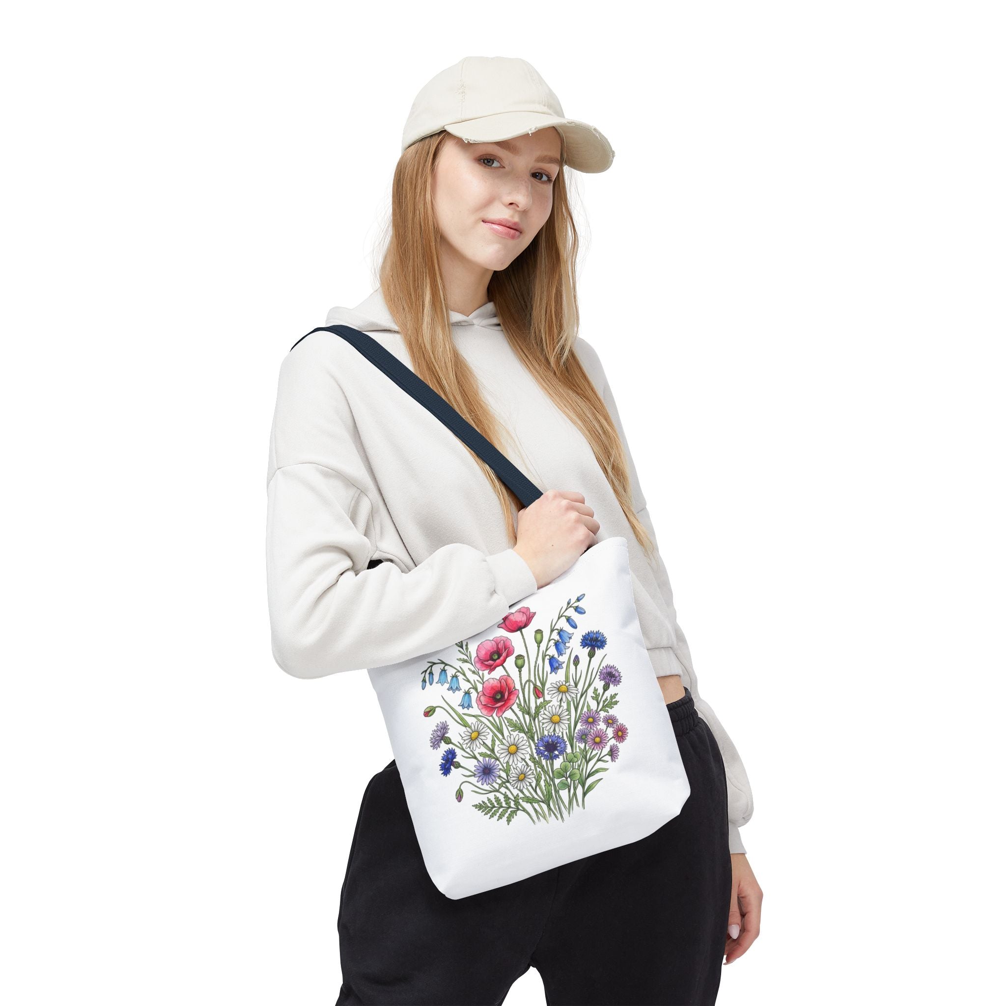 Floral Wildflower tote bag
