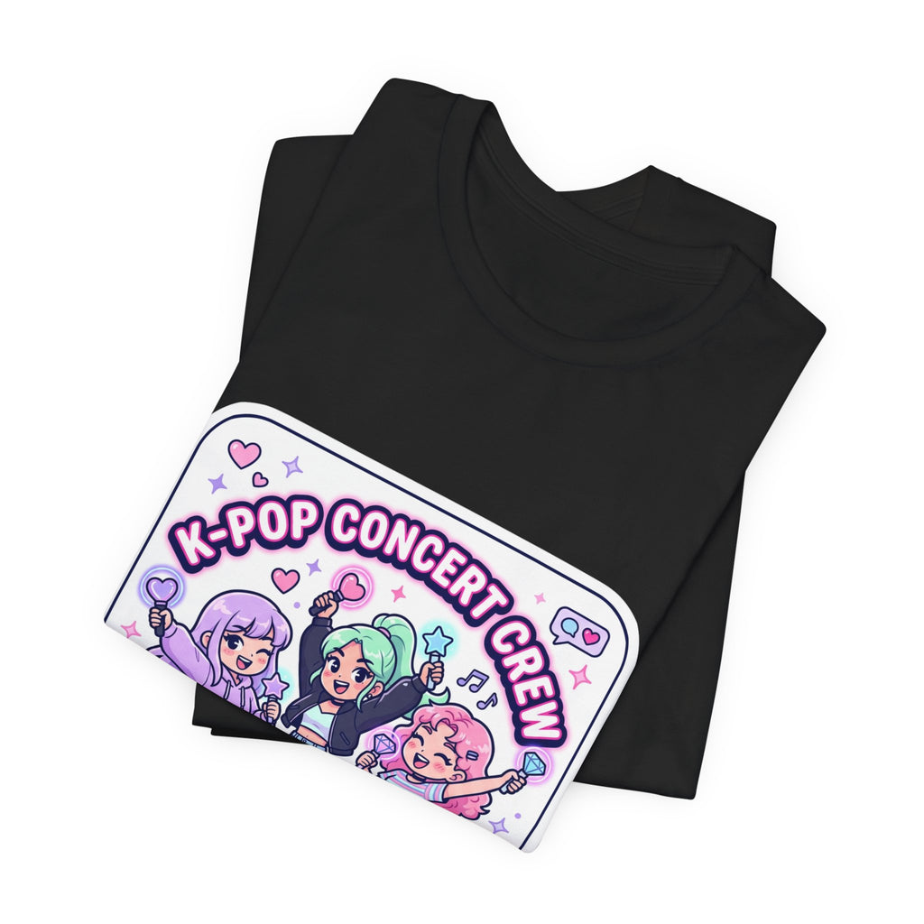 K-Pop Konzert Crew T-Shirt | K-Pop Fan, Lightstick, Bias