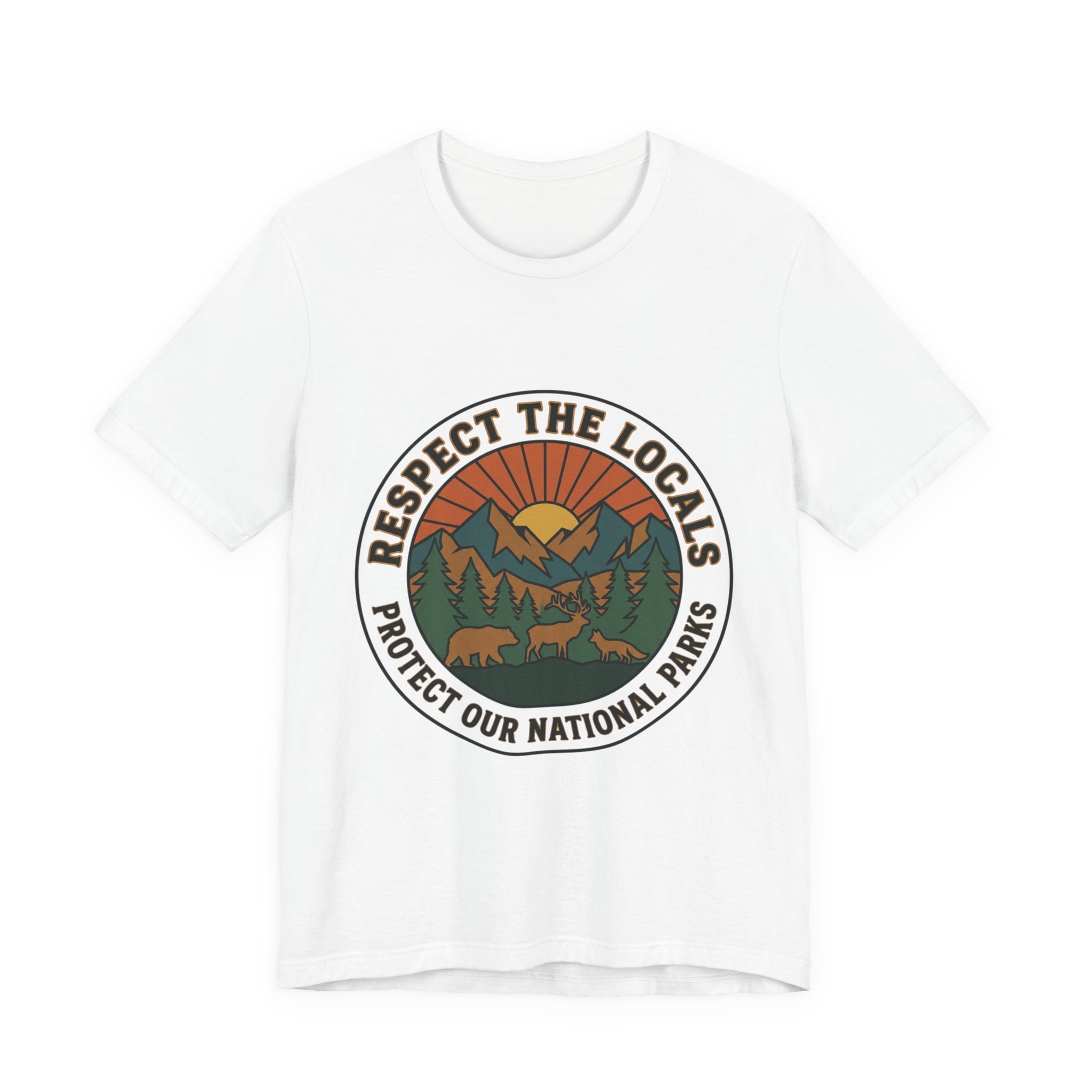 T-Shirt "Schützt unsere Nationalparks"