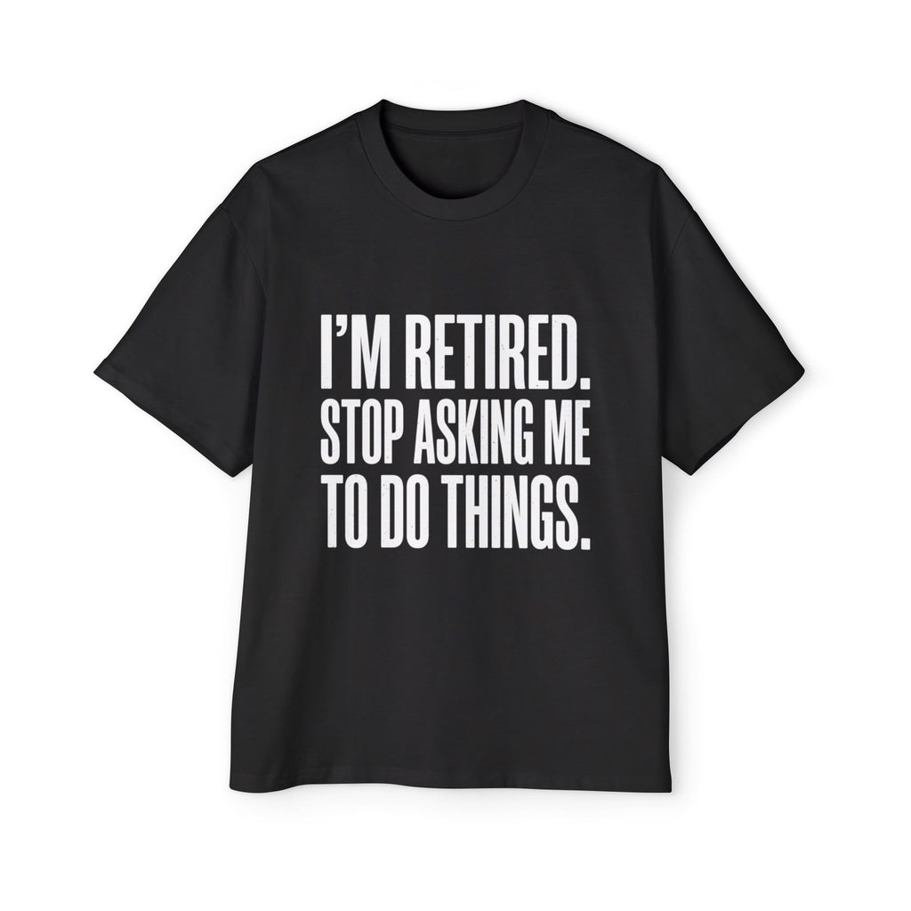 Ausgemustertes Oversized Baumwoll-T-Shirt